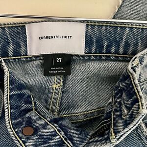 NWOT- Rough Hem Current/Elliott size 27